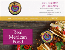 Tablet Screenshot of lafiestamexicanrest.com